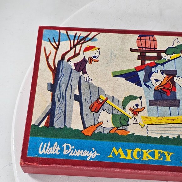 Walt Disneys Mickey Mouse Club Pencil Case Vintage 1950s - Picture 4 of 9